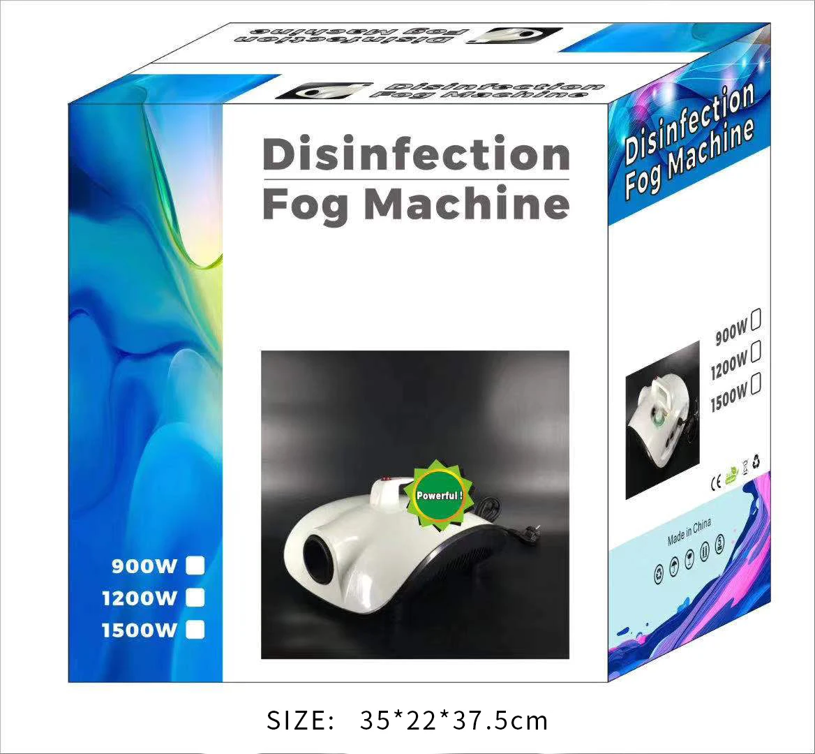 

2021 Car Atomization Spray Sanitizer Machine 110V/220V White Fogger Sanitization Disinfection Machine