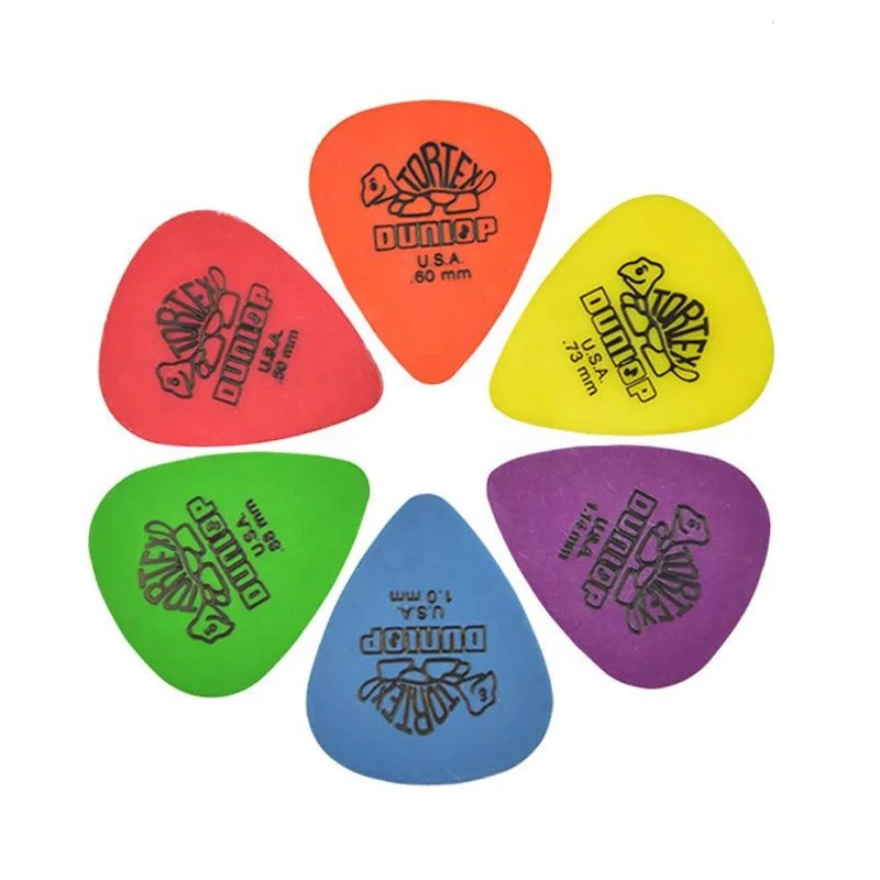 

OEM Multipul colours Derlin guitar pick for different thickness 0.5mm 0.6mm 0.73mm 0.88mm 1.0mm 1.14mm, Red yellow green blue