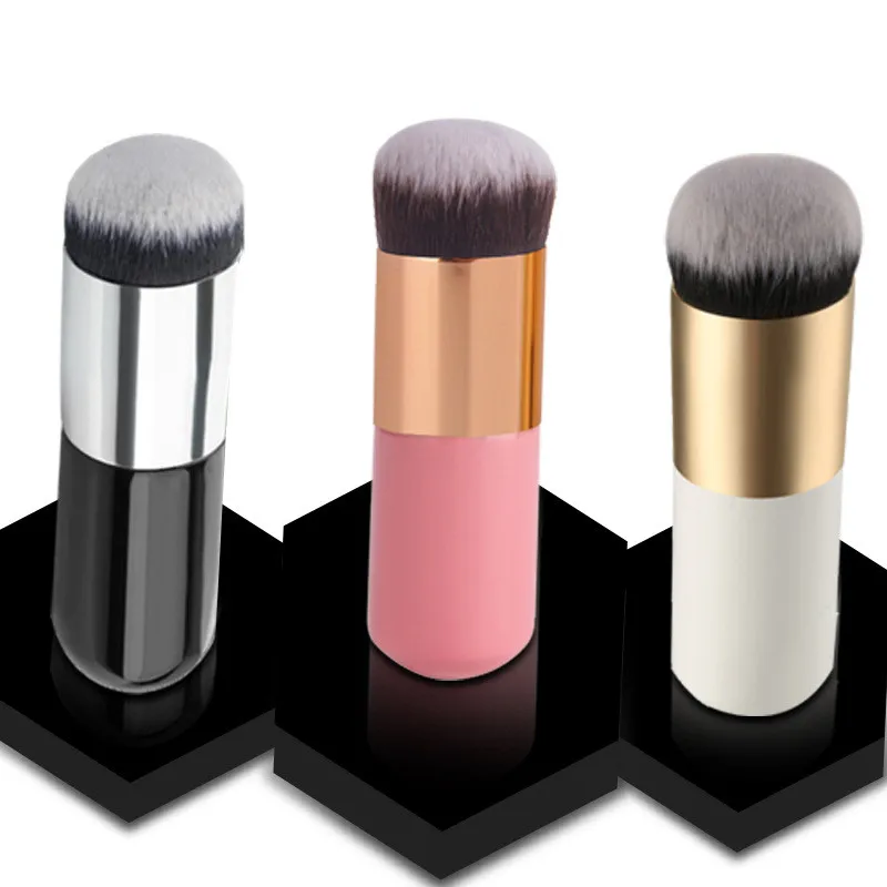 

Top Cosmetic Makeup Tools Kabuki Makeup Brush Mushroom Head Shape Single Foundation Brush, Customized color