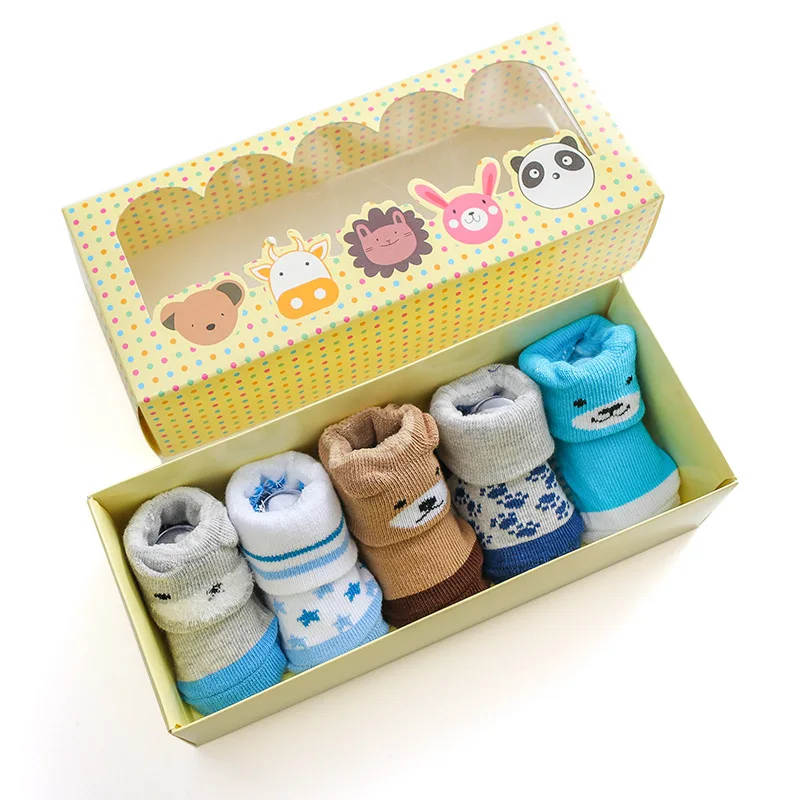 

Best Gift box packaging Winter baby boy socks kids, Various colors available,can be customized