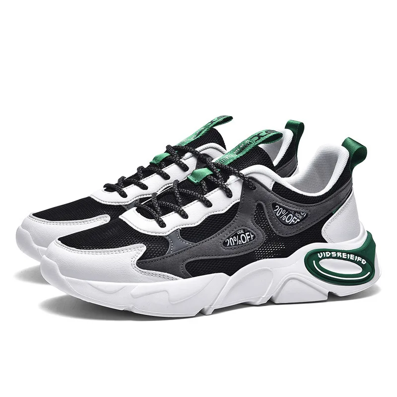 

2021 summer new daddy shoes breathable mesh sports casual shoes, 3 colors