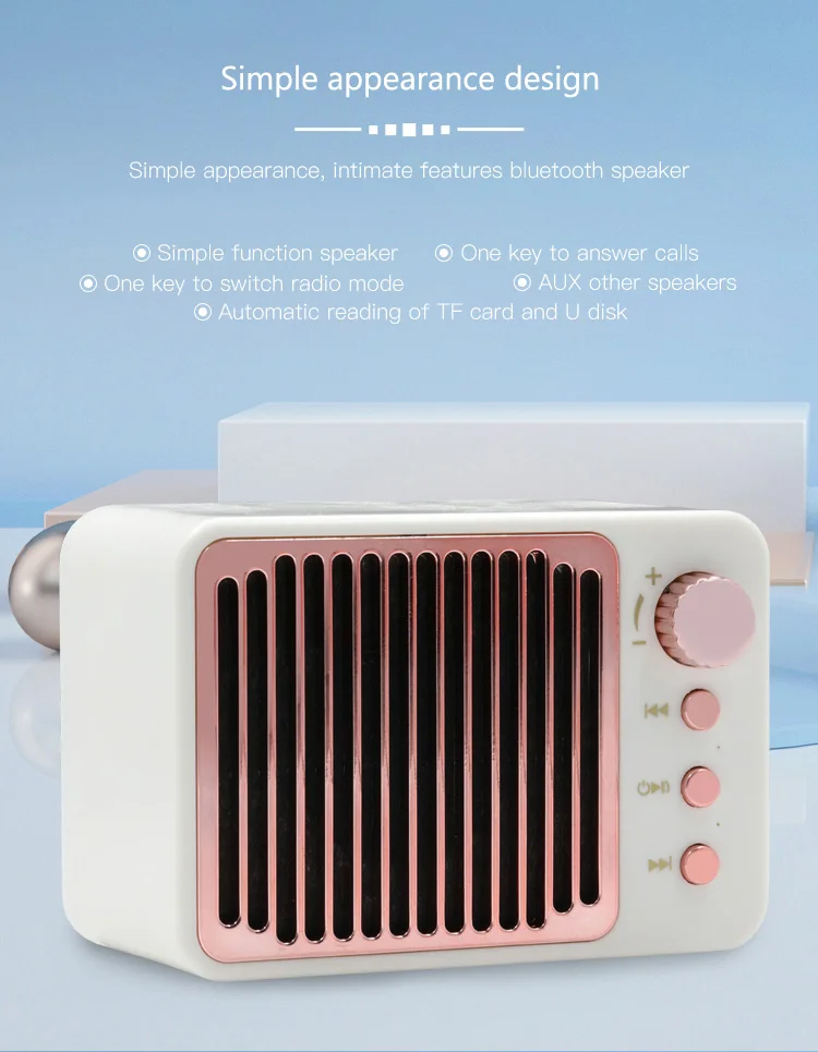 2020 Newest outdoor hand free portable mini wireless speakers bluetooth altavoz - ANKUX.COM