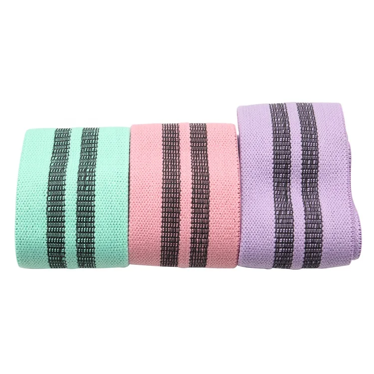 

Custom Logo Amazon Hot Sale Fabric Elastic Resistance Band