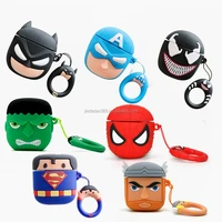 

RJ New Design Marvel League of legends Protective Headphones Cases Soft Silicone Case for Apple Airpods 1 2