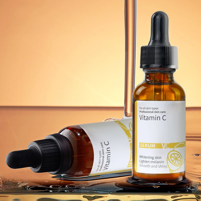 

In Stock Wholesale 30ml Whitening Moisturizing Hyaluronic Acid Anti Aging Face Skin Care Vitamin C Serum