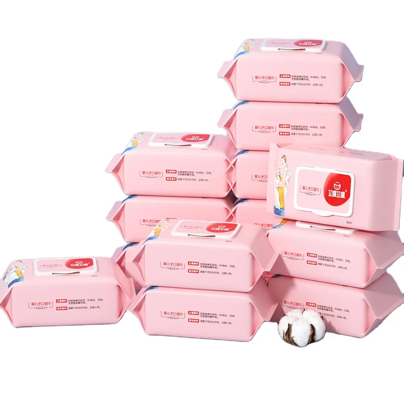 

100% biodegradable bamboo fiber baby care wet wipes