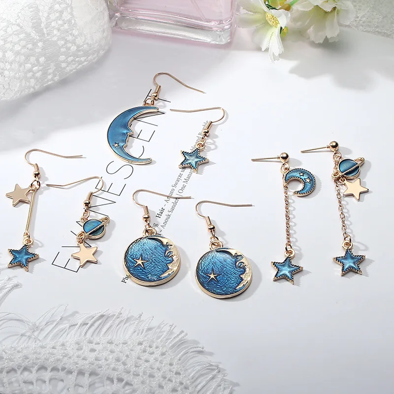 New Fashion Moon Star Long Ear