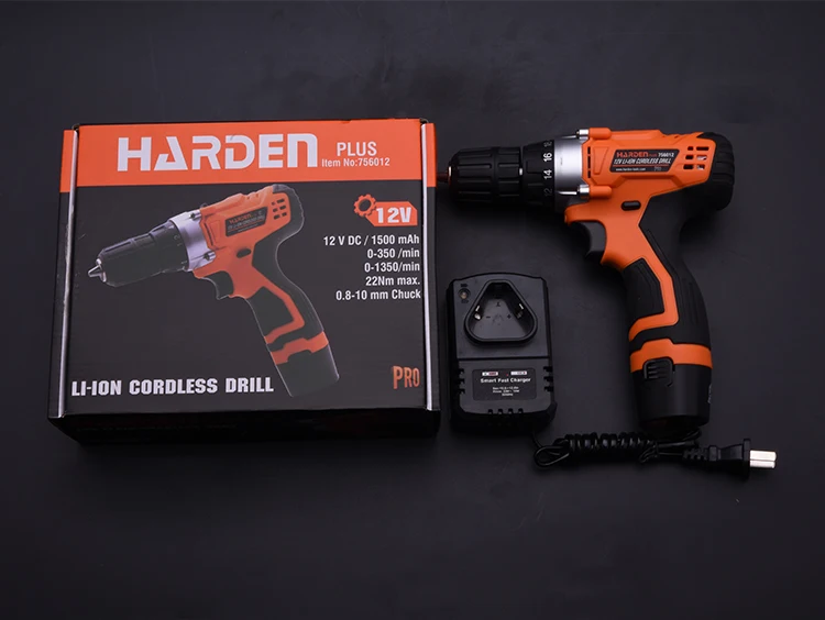 Professional Power Tools 1500mah 12v Electrical Cordless Hammer Drill