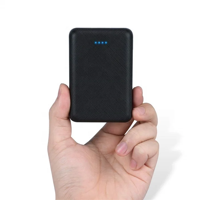 

Hot Items Dual USB Portable 10000mah Mobile Charging Power Banks Easy Carry In Outside, Black white