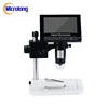 Professional factory 4.3 inch rohs digital electronic usb microscope with camera lcd screen