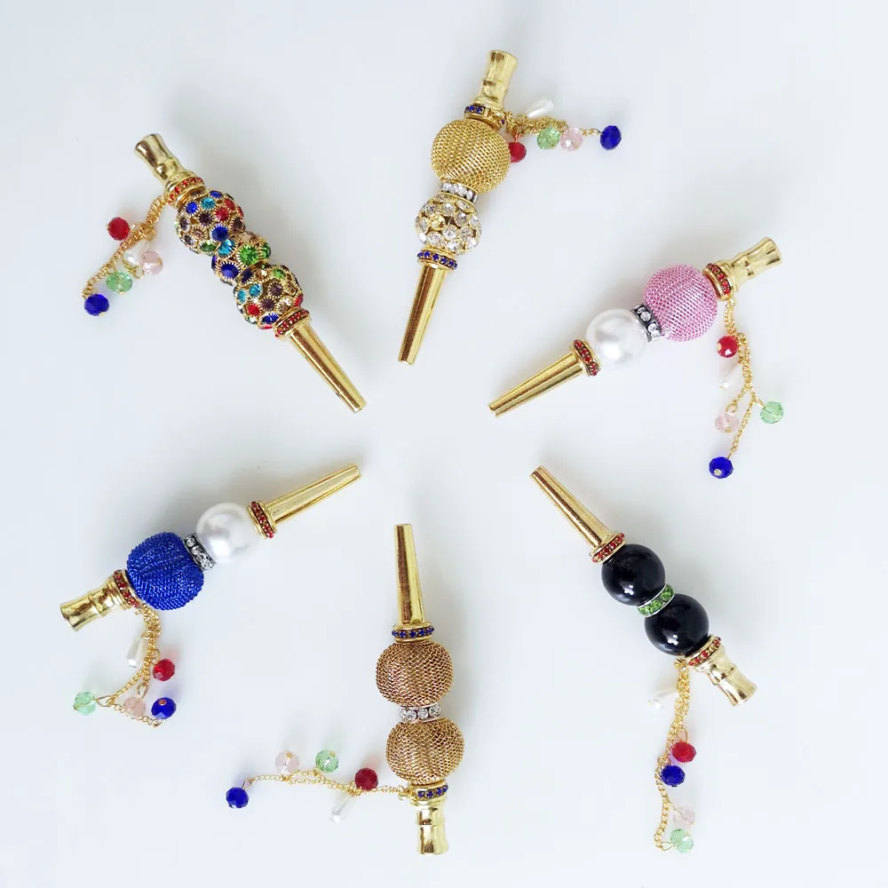 Bling Bling Mouthpiece Jewelry Metal Hookah Mouthpiece Metal Shisha