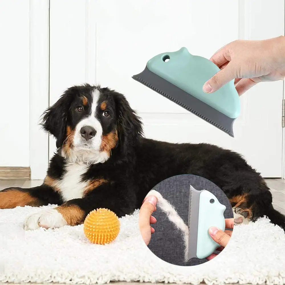 

Pet Hair Detailer with Handle Cat and Dog Hair lint Remover Brush Pet Hair Remover Brush