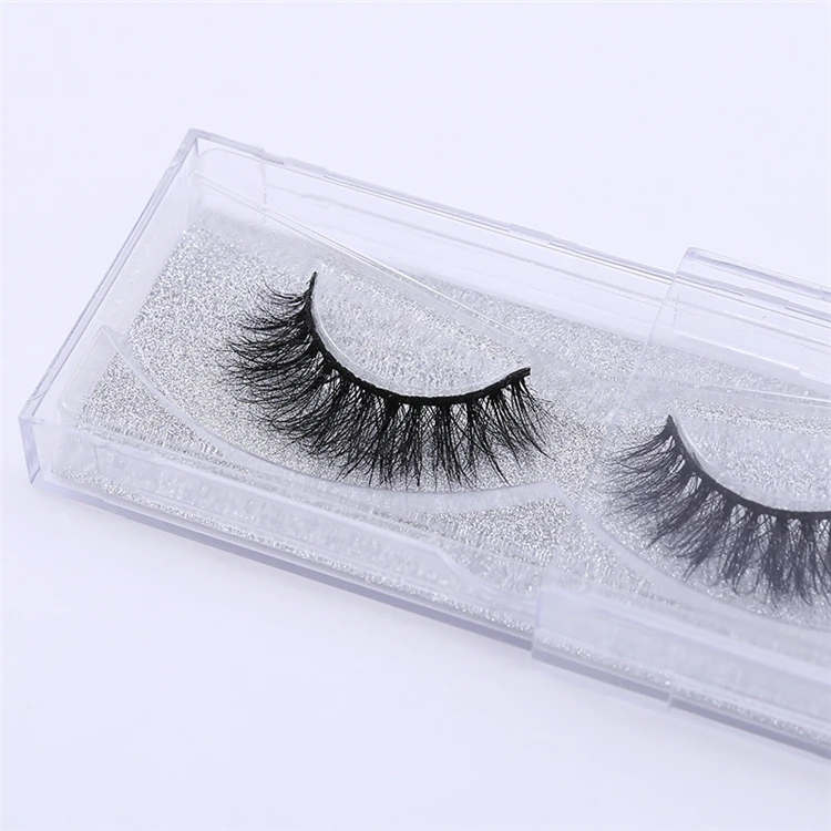 

best natural mink eyelashes wholesale handmade fluffy 3d mink strip eyelashes