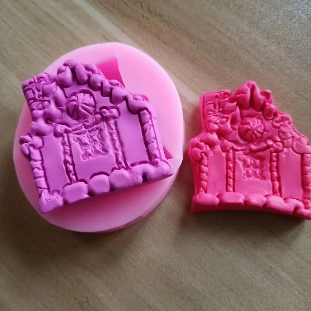 

3d Fairy House Christmas Silicone Mold Kitchen Accessories Cooking Tools Fondant Cake Wedding Decoration House