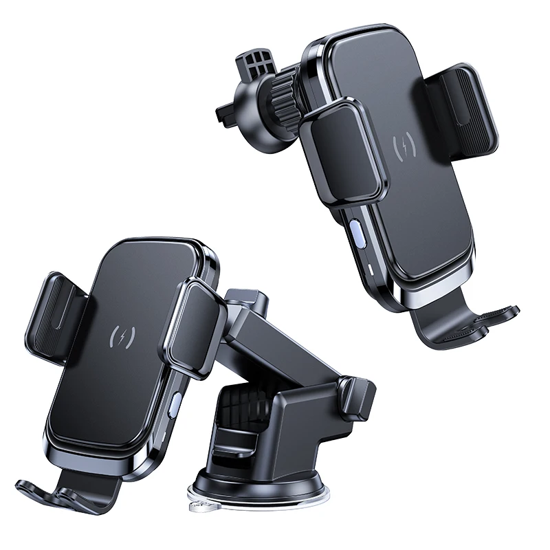 

car phone airvent holder wireless charging automatic universal auto-clamping wireless charger car mount