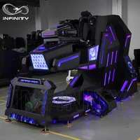 

360 VR Degree Racing Games Simulator 9D VR Simulator Racing Car Cockpit Gaming Motion Simulator Seat