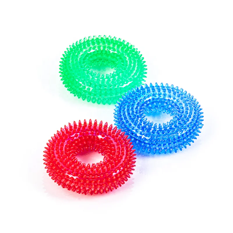

High Quality Pet Supplies Circle Rubber Dog Toy Puppy Toothbrush Chew Toy, As picture