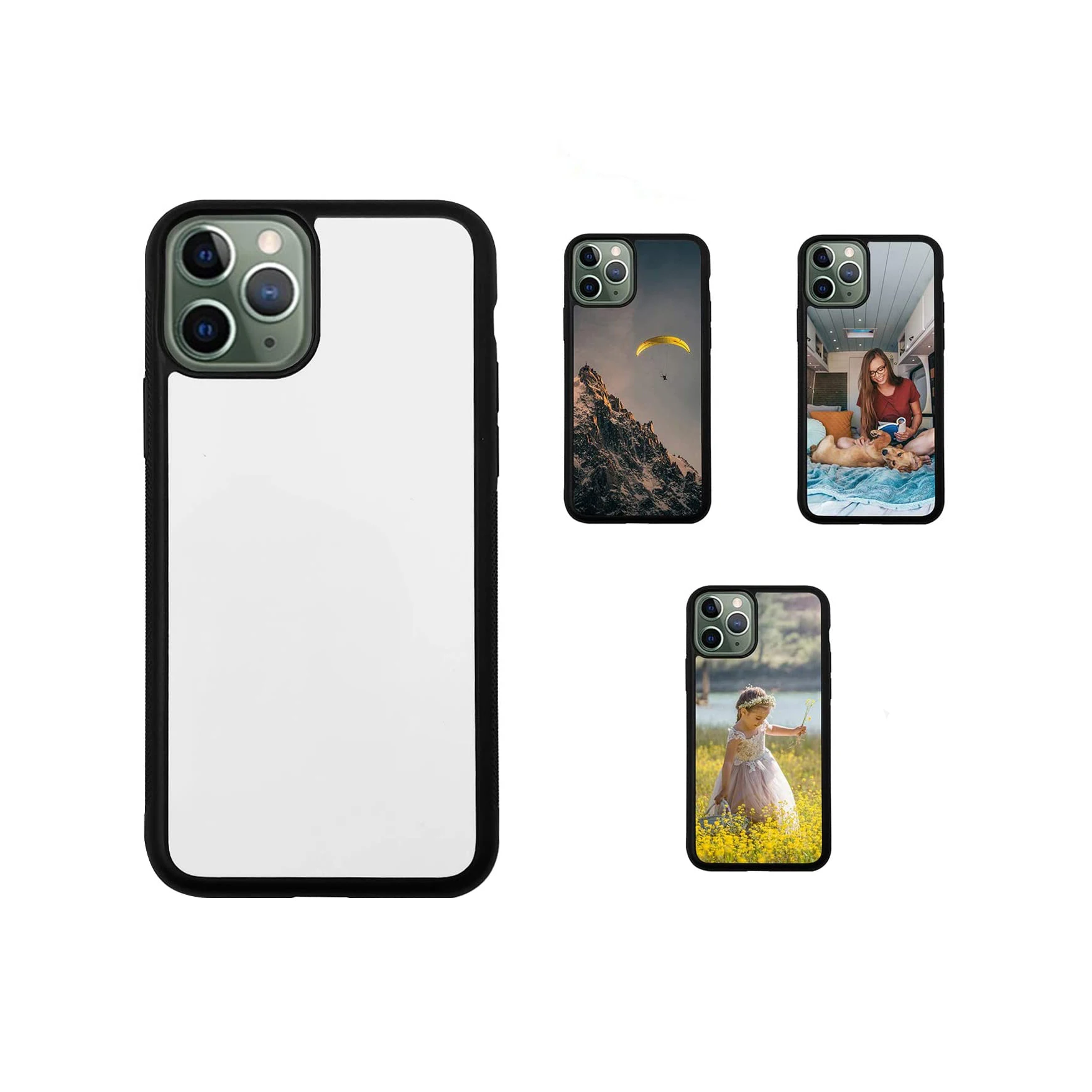 

Zhike for Funda iPhone Coque iPhone 2d TPU 2021 New Clear Cover Bulk Printing Diy iPhone Sublimation Blanks Phone Case