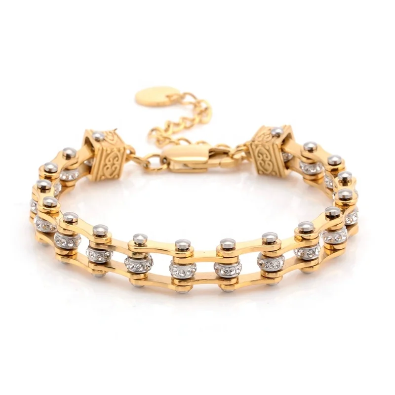 

Fashion Jewelry 316L Stainless Steel Link Chain Charm Adjustable Size Bracelet Bangels for Women girl Female Jewelry wholesale