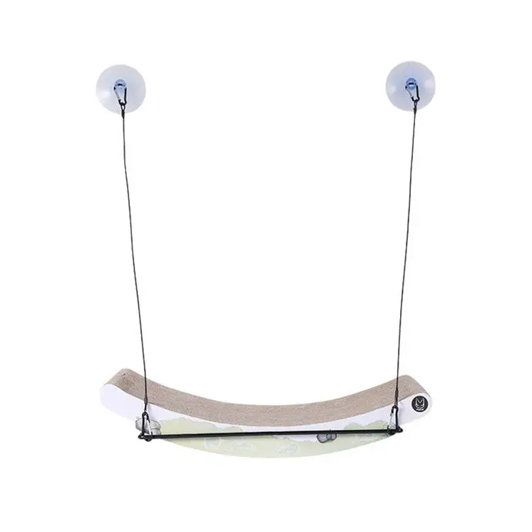 

Cat Sunbathing Hammock Large Suction Cup Wooden Hanging Beds