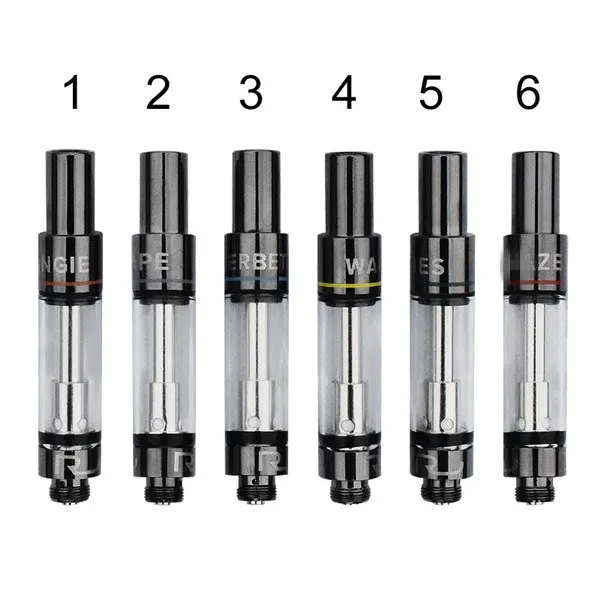 

2021 new stock 510 Thread Glass Ceramic Atomizer CBD Cart ROVE cartridge with Child Proof tips vape tank