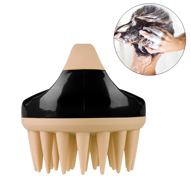 

Scalp Cleansing Brush Ergonomic Scalp Health Long Bristles Hair Brush Massager to Stimulate Hair Growth