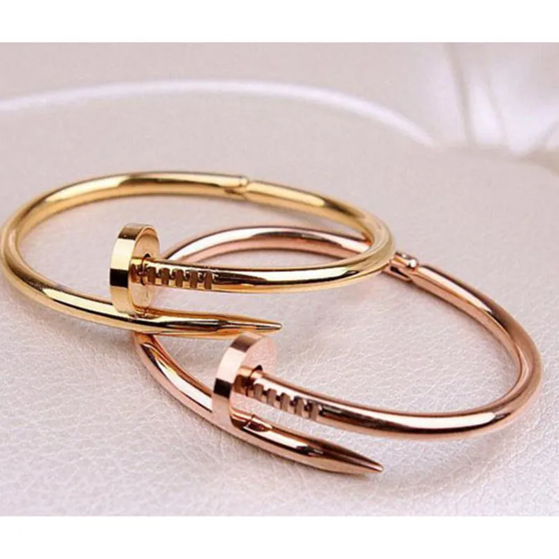 

Titanium steel new nail bracelet female fashion bracelet bangles stainless steel