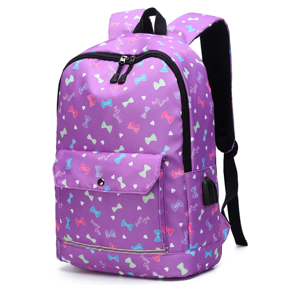 Bags for women travel middle school leisure 15.6 Inches laptoptop waterproof backpack