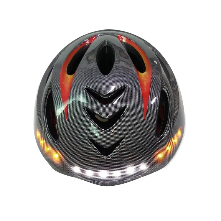 

Smart Adult Men Women Commute Electric Scooter MTB Road Cycle Bike Bicycle Rechargeable LED Helmet With Turn Signals LED Light