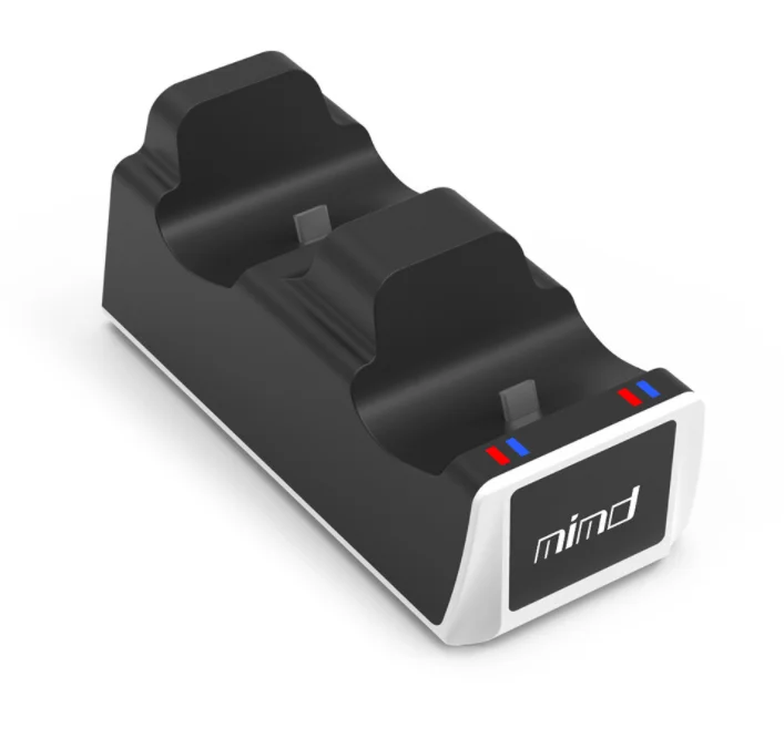 

For Sony PS5 Controller 2 in 1 LED Charger Charging Stand Charging Station, Black