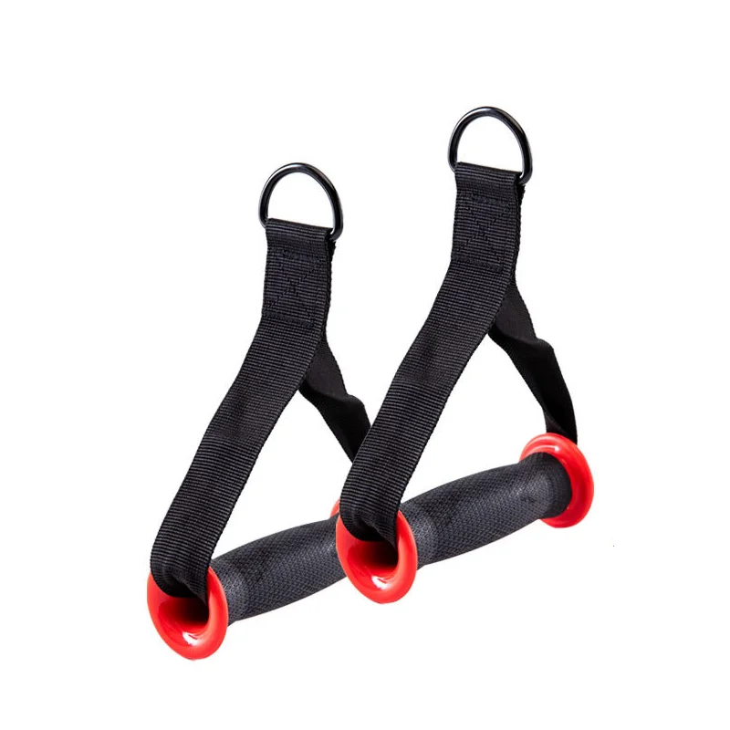 2026 Custom Logo Replacement Fitness Equipment Pilates Yoga Strength Trainer Pull Down Home Working Out Handle Exercise Handle