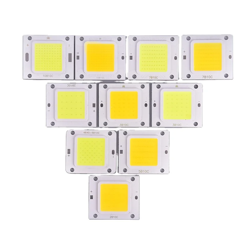 High Power 10W 20W 30W 50W 100W 200W 300W LED Beads Light DC12V-36V COB LED Lamp Chip SMD for DIY Floodlight Spotlight Bulb