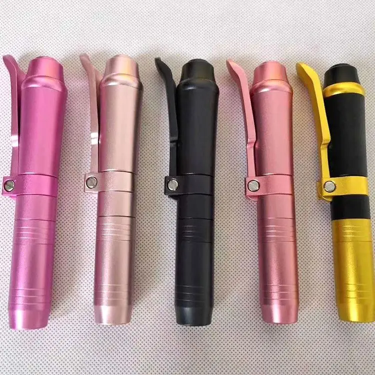 

CE 0.5 ml&0.3ml two head black gold hyaluronic acid 10ml gel lip pen, Colorful