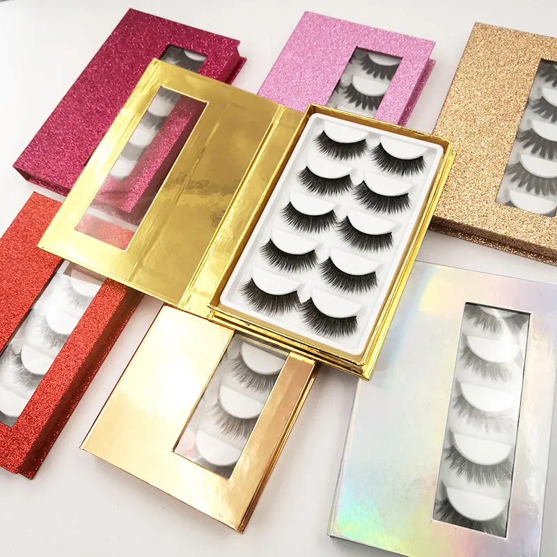 

false eyelashes manufacturer clear band lash strips fake eyelashes 3 magnet box