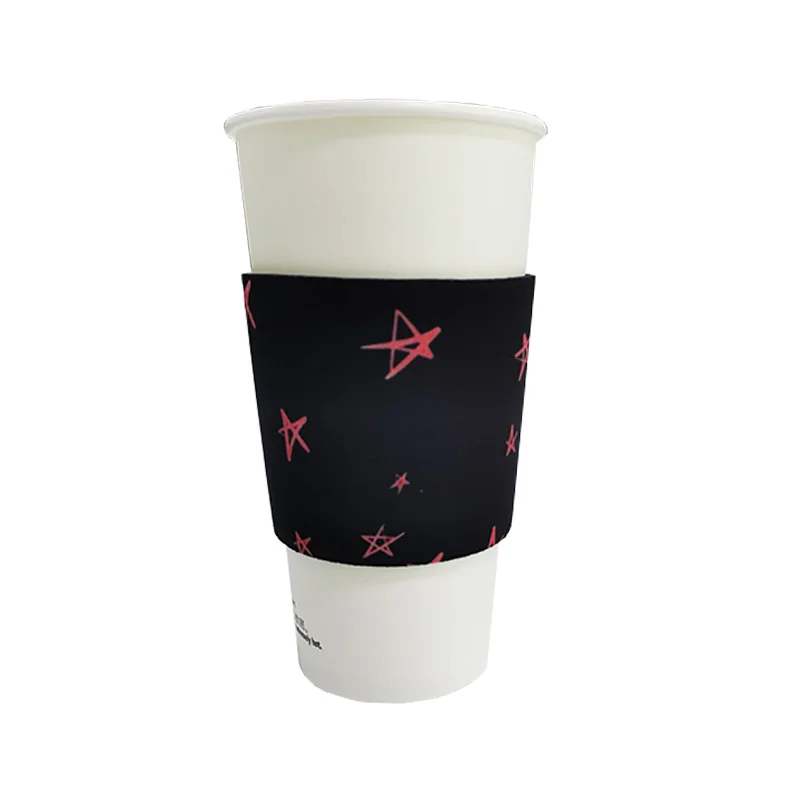 

OEM Insulation Non-Slip Cup Protector Sleeves Neoprene Various Sizes Shapes Sublimation Mug Wrap Bottle cooler Coffee Cup Sleeve, Various color for selection