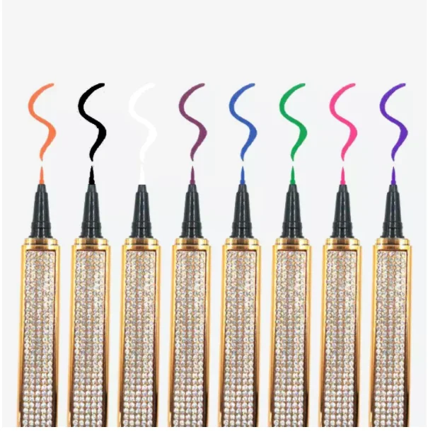 

Makeup Natural Waterproof Matte Color Liquid Eye Liner Multicolored Neon Glitter Eyeliner color adhesive eyeliner