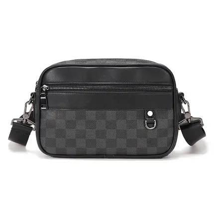 

Black Shoulder Bag Men Brand Shoulder Bags High Quality PU Leather Crossbody Bags, Yellow/blue/green/black