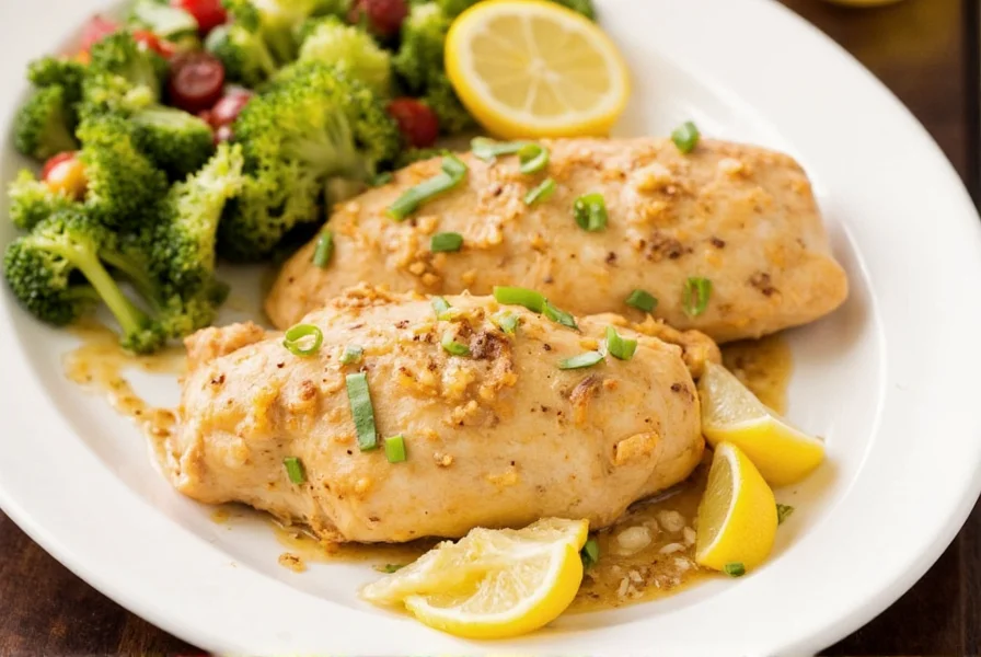 Perfect Slow Cooker Lemon Pepper Chicken Recipe