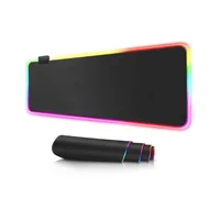 

300 * 800 * 4mm custom lighting colorful RGB mice pads led game non-slip USB mouse pad