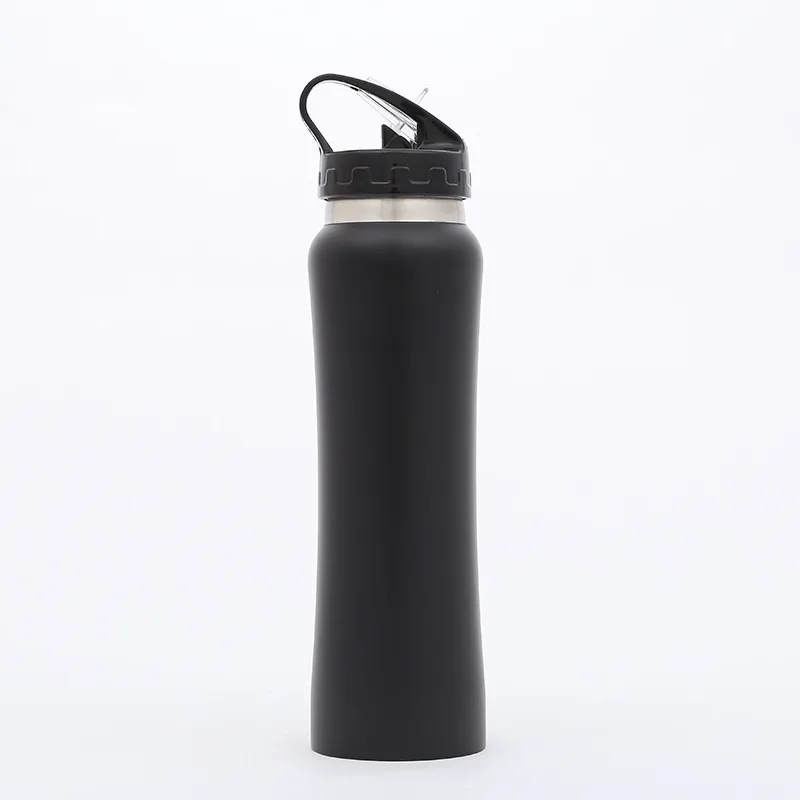 

Mikenda custom high quality insulated stainless steel water bottles with straw, Customized color