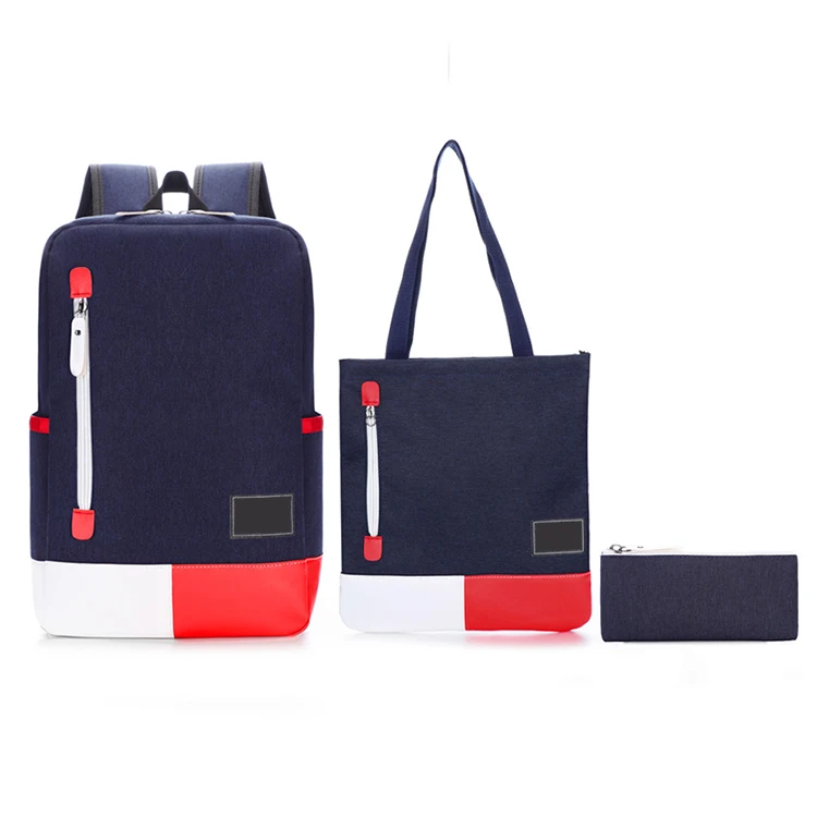 

Fashion custom logo nylon outdoor sports leisure computer bag and college students backpack, Picture