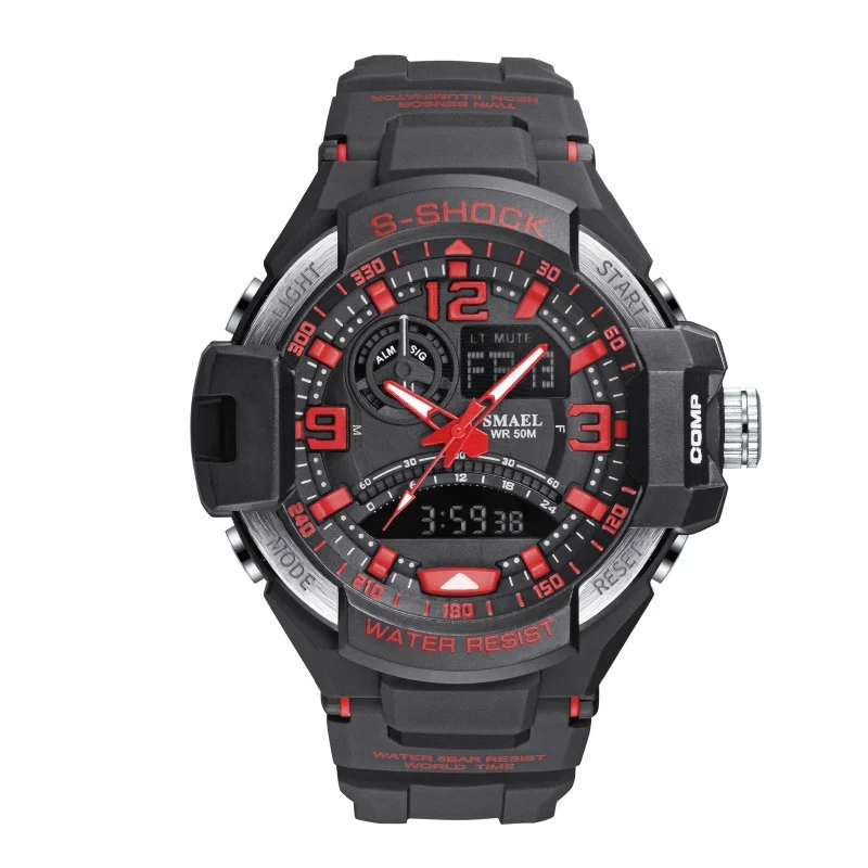 

SL-1516 Men explorer watch digital LCD wholesale custom logo sports watch manufacturers