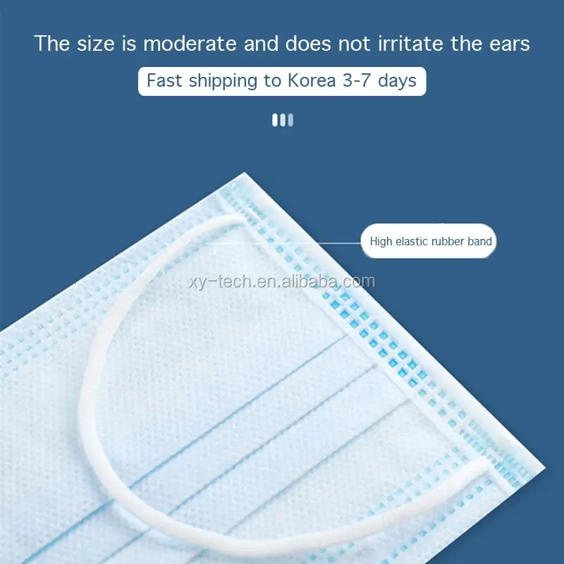 
5 Layer ffp1,ffp2 Non-woven Protective Disposable Face Mask 