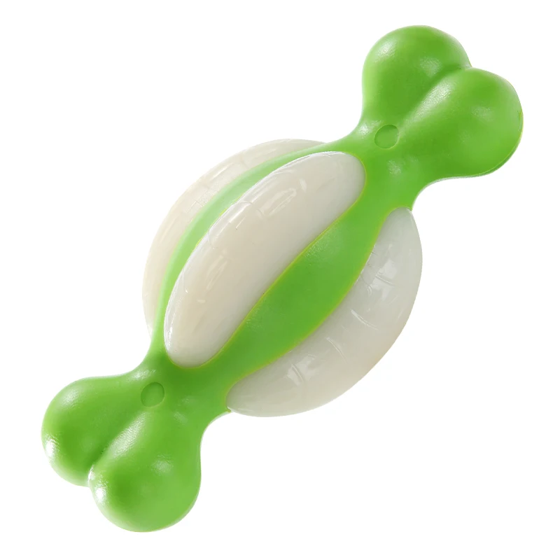 

Dog Interactive pet chewing toys Dumbbell ball bone, Picture shows