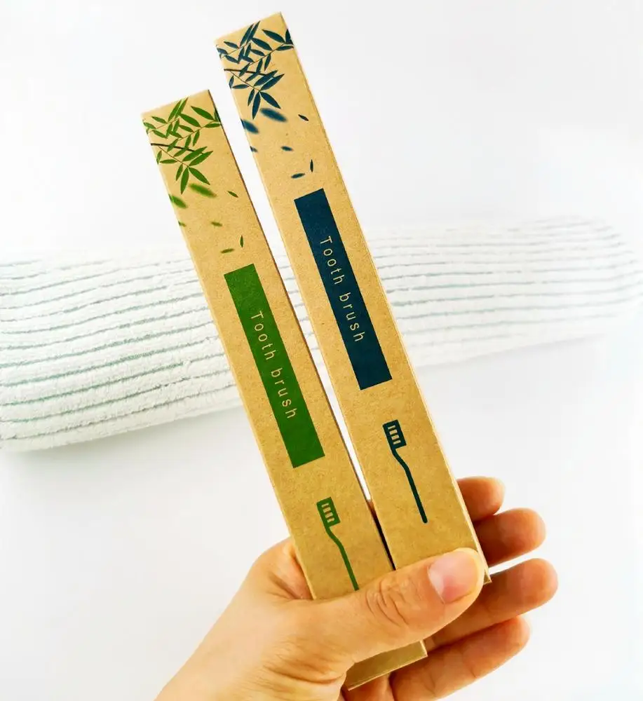 

Wholesale custom logo eco friendly natural bristle charcoal organic bamboo toothbrush biodegradable