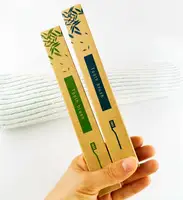 

Wholesale custom logo eco friendly natural bristle charcoal organic bamboo toothbrush biodegradable