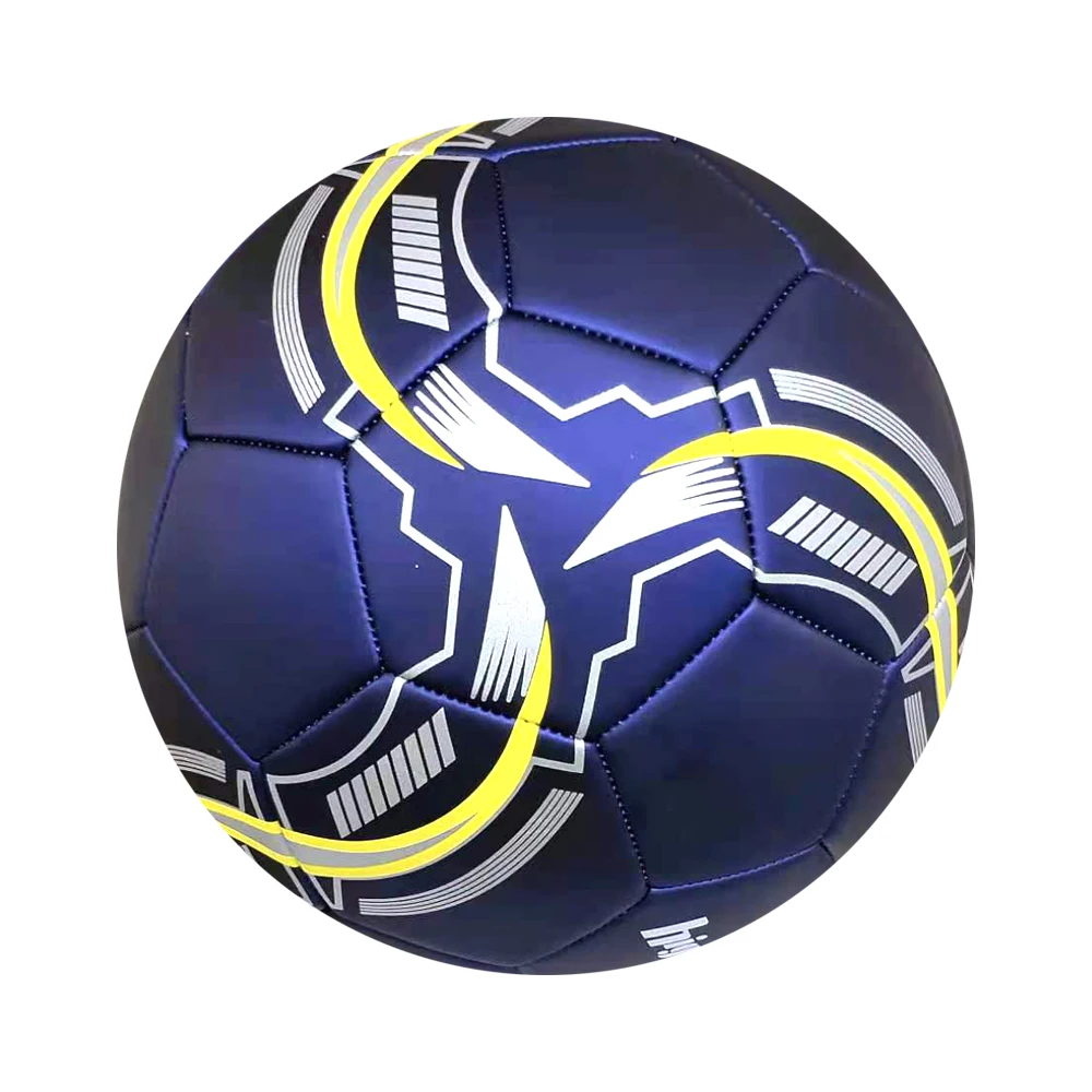 

Blue Soccer Ball Size 5 Customized Futbol Football 5 Matte Laminated Ball