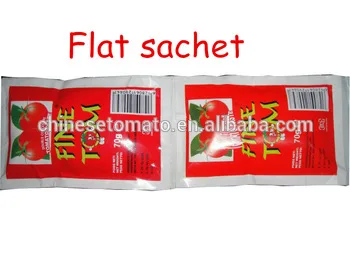 Flat sachet