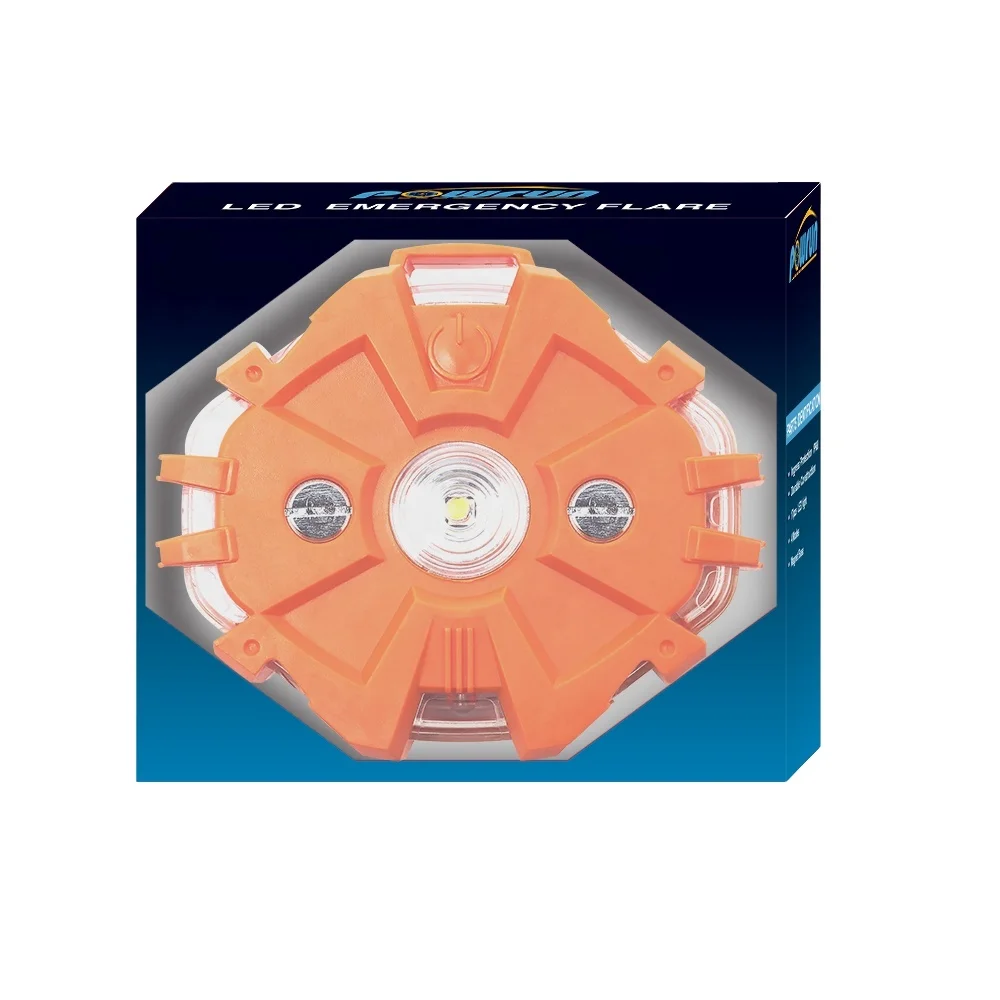 
IPX8 Waterpoof 11 Modes Emergency Safety 17PCS LEDs Roadside Magnetic Vehicle Portable Signal Warning Light Lamp 