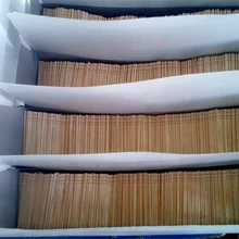 &Eacute;cologique jetable dentaire cure-dents en bois